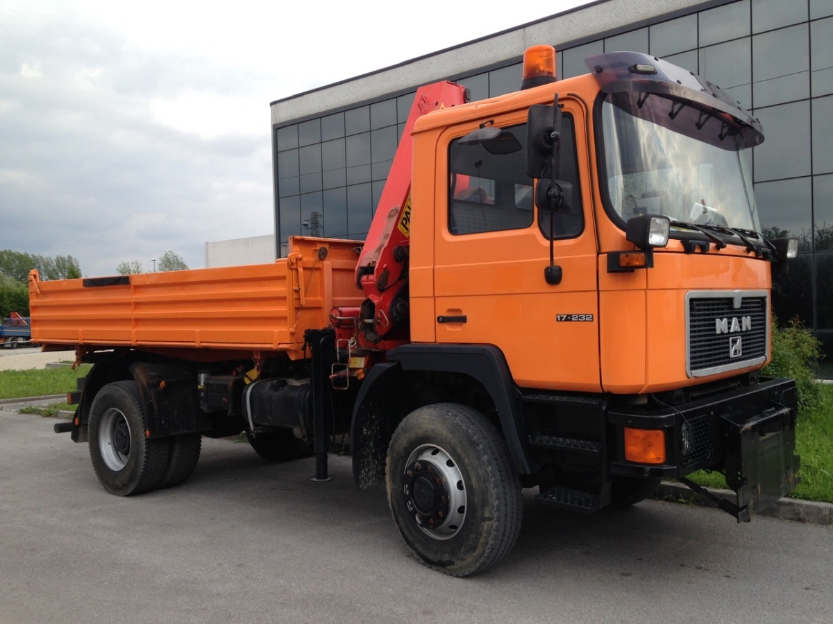 Man 18 ton 4x4 17.232 