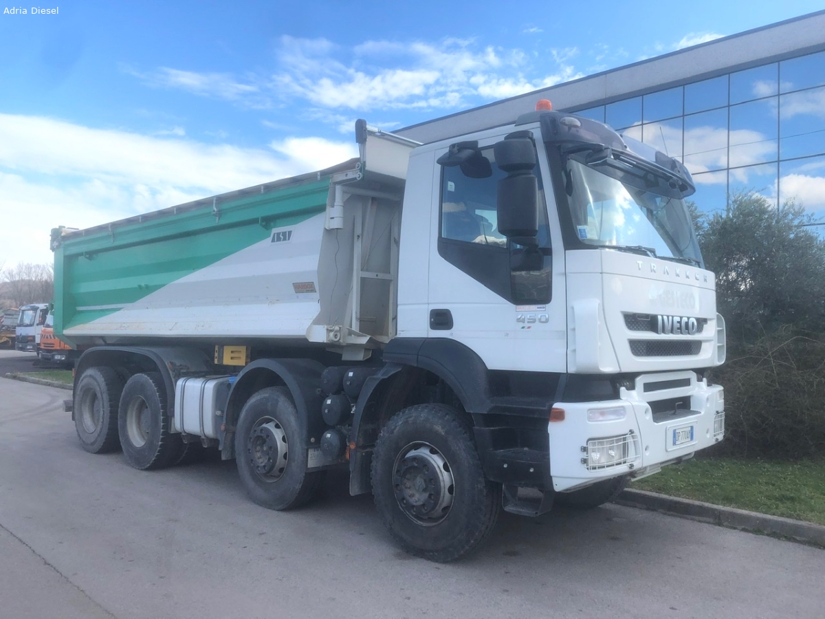 Iveco 8x4 euro 5 Trakker 450 